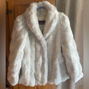 Vintage Jordache Fau Fur Coat